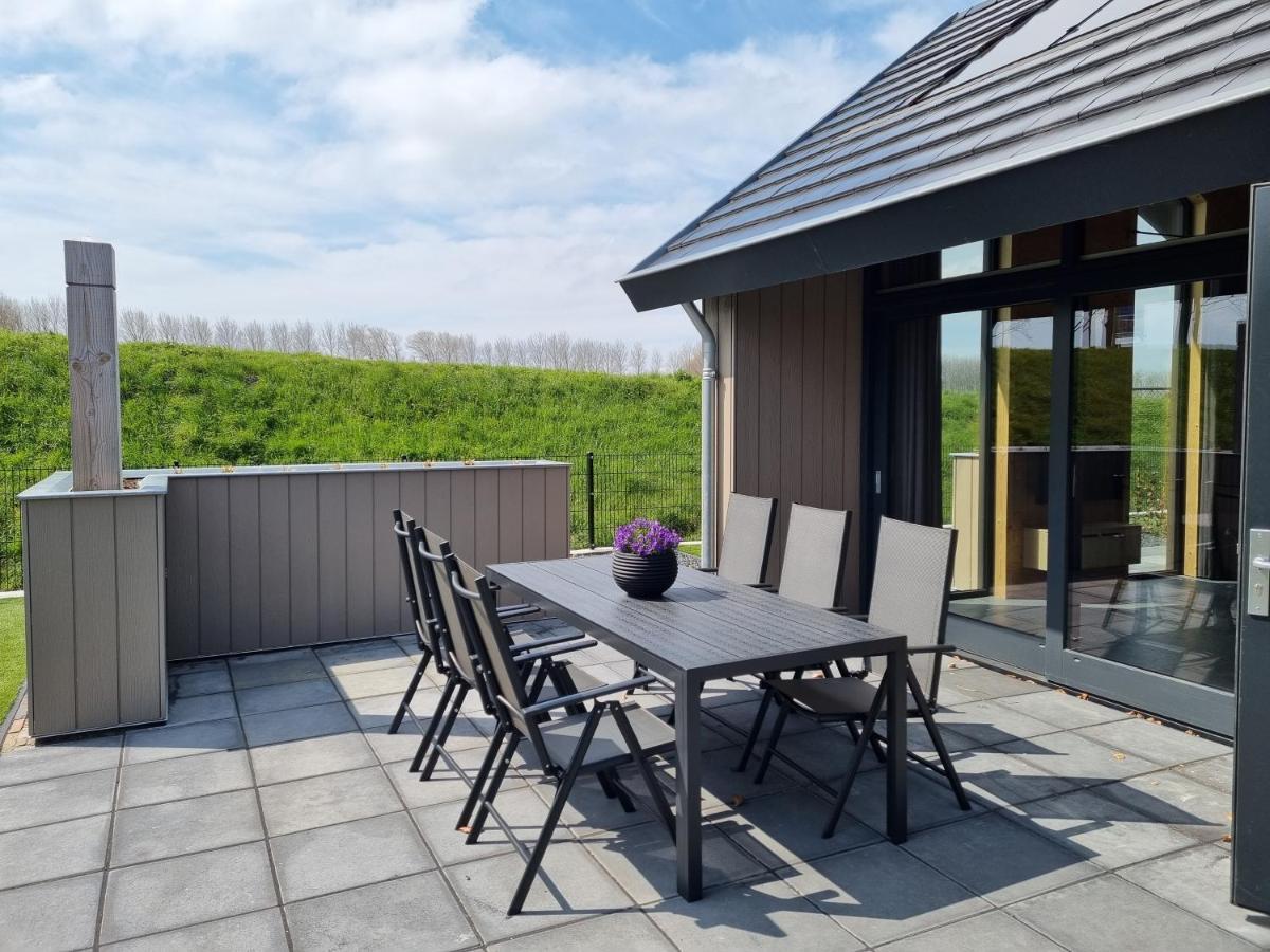 Chalet Met Sauna En Airconditioning Sint-Annaland Exterior foto