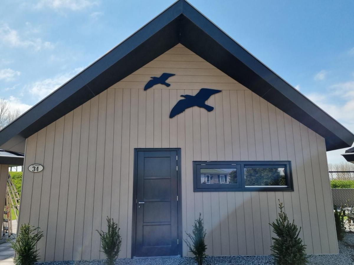Chalet Met Sauna En Airconditioning Sint-Annaland Exterior foto