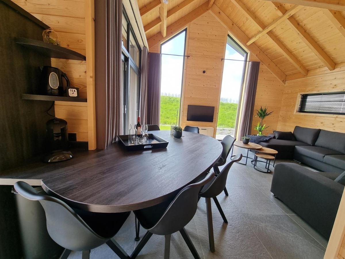 Chalet Met Sauna En Airconditioning Sint-Annaland Exterior foto