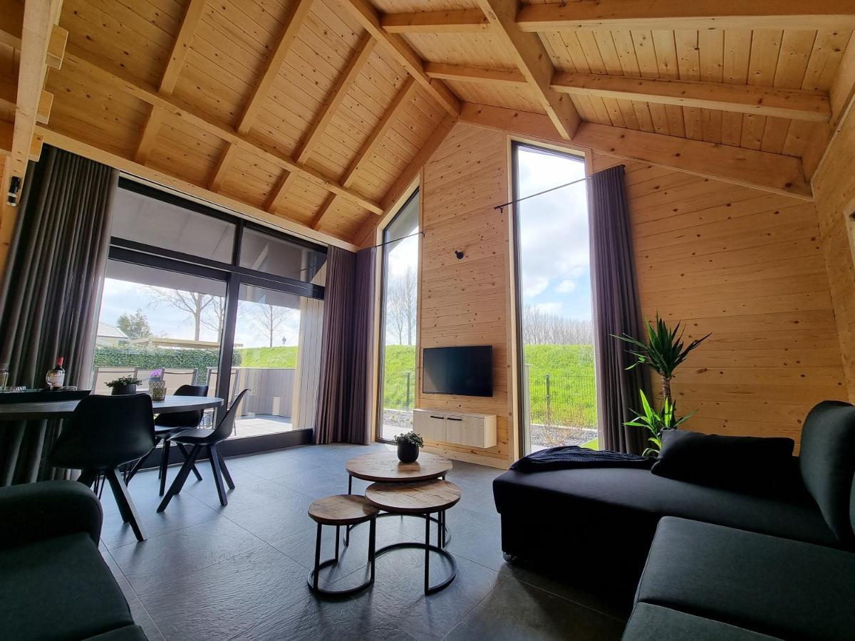 Chalet Met Sauna En Airconditioning Sint-Annaland Exterior foto